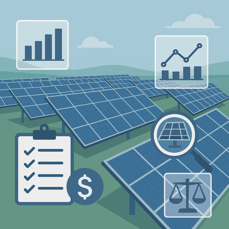 Free Valuation of Solar Parks.